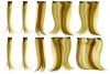 Пряди из искусственных волос Clip In - Интернет-магазин париков Bell-parik, Екатеринбург