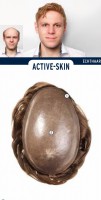 Накладка из натуральных волос с эффектом второй кожи Active-Skin - Интернет-магазин париков Bell-parik, Екатеринбург