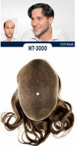 Накладка из натуральных  волос на мягком моно кружеве MT-3000 - Интернет-магазин париков Bell-parik, Екатеринбург